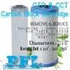 CTO CCT Carbon Block Filter Cartridge Briquette  medium