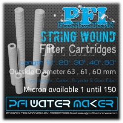Filter Cartridge 5 micron String Wound Benang Profilter Indonesia  large