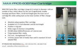PFI MAX PRO5 60B Replacemen Aqualine AL5 60B Cartridge Filter Indonesia  large