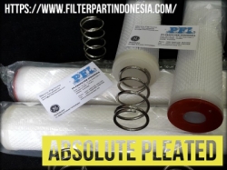 PFI PSF Series Pleated Synthetic filter cartridge  large