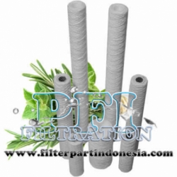 PFI SWC1 20CA String Wound Cotton Filter Cartridge Filter Cartridge 1 micron filterpart indonesia  large