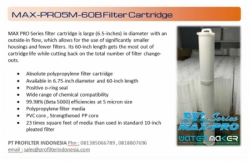 d PFI MAX PRO5M 60B Replacemen Aqualine ALN05 60B Cartridge Filter Indonesia  large