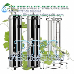 d d d d d d d MCH 407 SS304 Housing Filter 40 inch 7 Cartridges Filter Part Indonesia  large