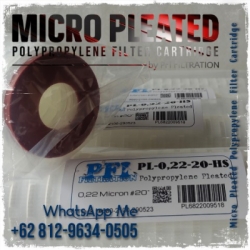 micro pleated cartridge filter pp  large