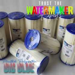 pfi big blue pleated filter cartridge polyester  large