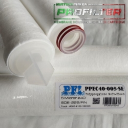 ppec polypropylene pp25 filter cartridge soe bayonet  large