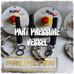 spare part ropv pressure vessel end cap set  large